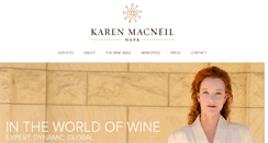 Desktop Screenshot of karenmacneil.com